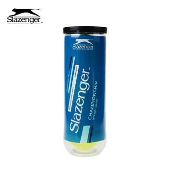 Slazenger 网球训练比赛球胶罐3粒装