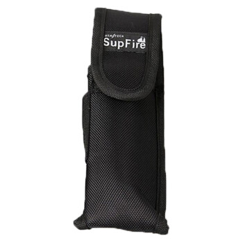 神火（SupFire） 手电套中号高档尼龙手电筒套 手电专用带侧袋腰带扣 小号手电套