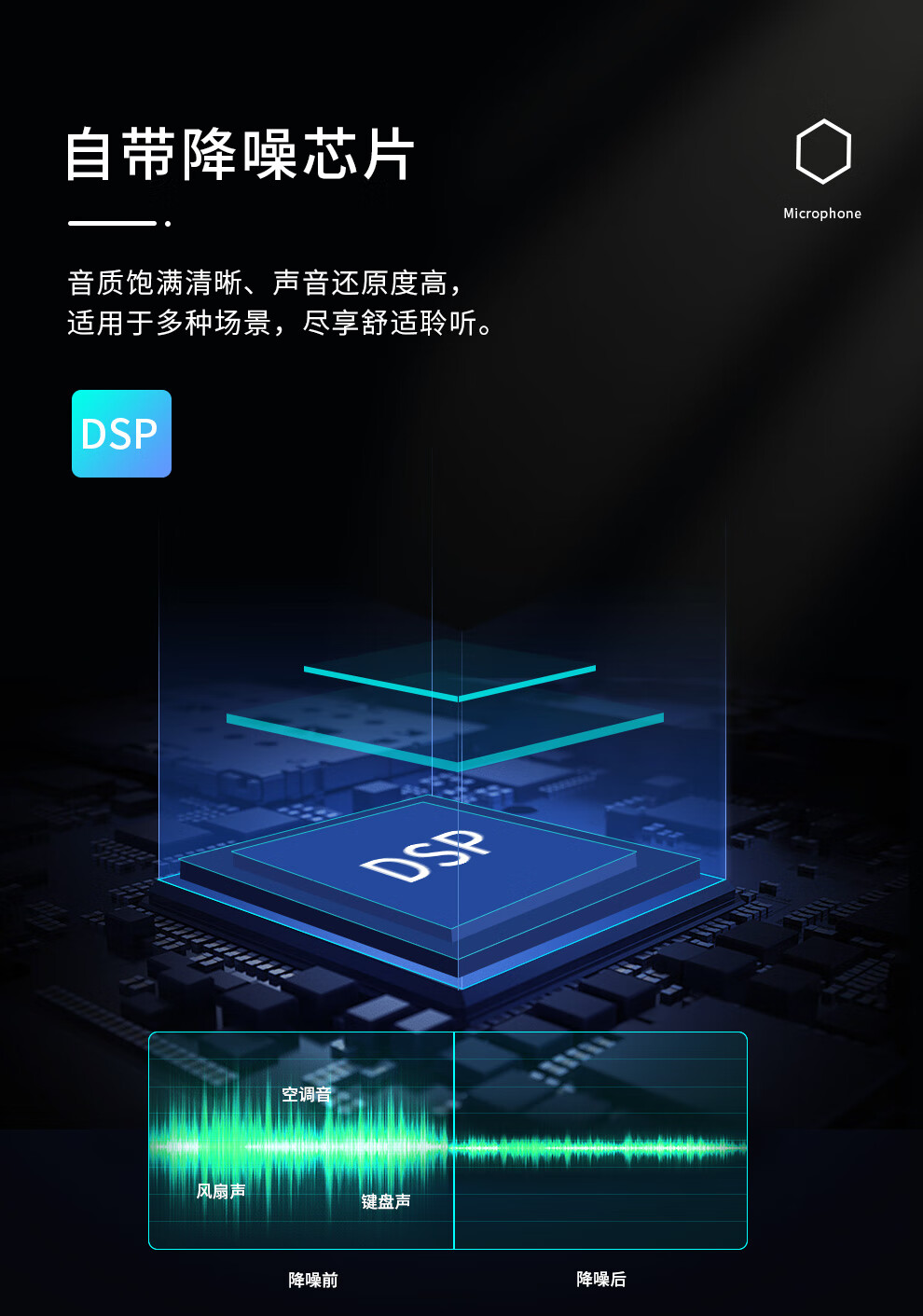 DAIPU戴浦 视频会议全向麦克风 USB免驱NFC快连无线/蓝牙拾音器桌面扬声器即插即用带锂电池音响DP-Go16W