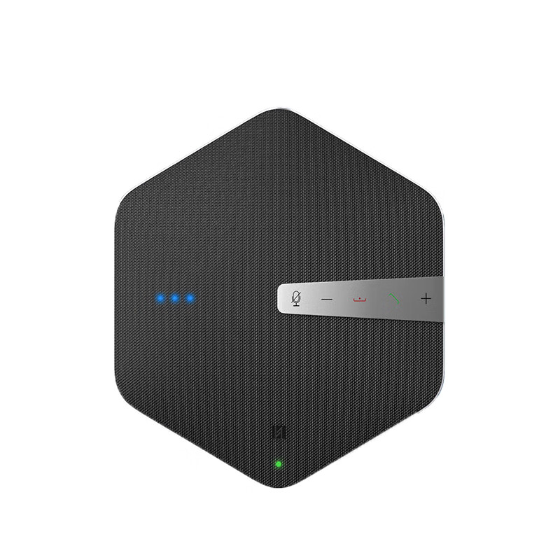 DAIPU戴浦 视频会议全向麦克风 USB免驱NFC快连无线/蓝牙拾音器桌面扬声器即插即用带锂电池音响DP-Go16W