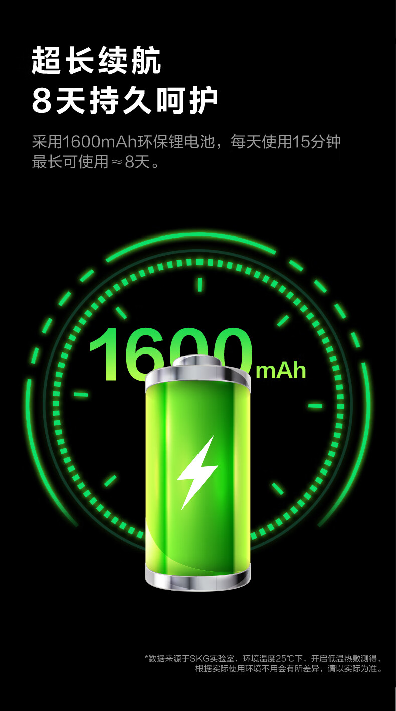 SKG 膝盖按摩仪 热敷腿部透气保暖按摩仪 护膝神器 BK3