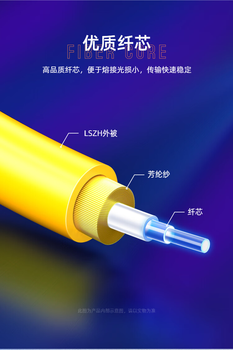 山泽(SAMZHE) 光纤跳线 电信级LC-SC单模双芯 阻燃低烟无卤环保光纤入户线 收发器尾纤 5米G1-LCSC05