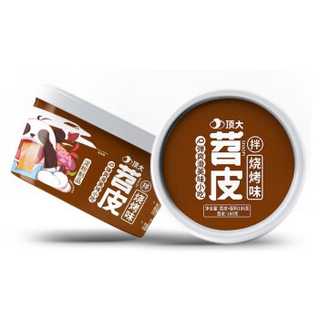 顶大 苕皮烧烤味免煮速食186g*12桶整箱