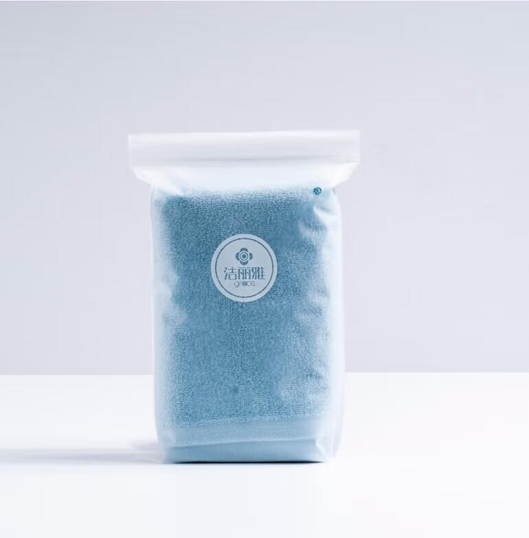 洁丽雅 秀色-1A面巾礼袋 1条面巾 颜色随机