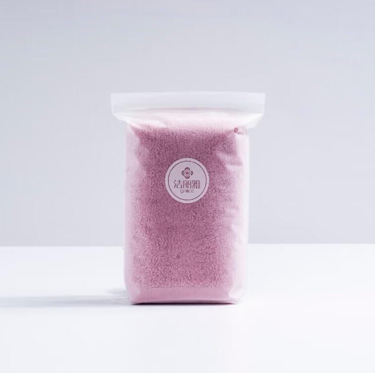 洁丽雅 秀色-1A面巾礼袋 1条面巾 颜色随机