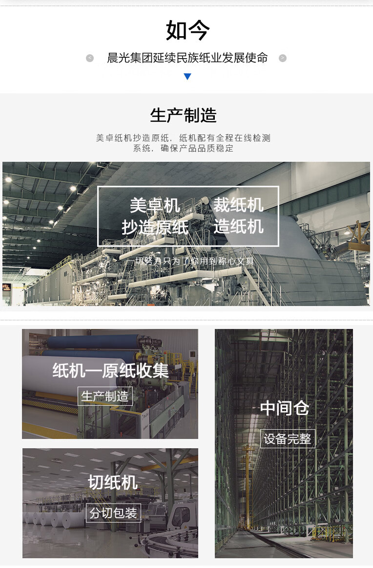 晨光（M&G）蓝晨光A4 80g复印纸 打印纸500张/包 5包1箱（整箱2500张）APYVQ961