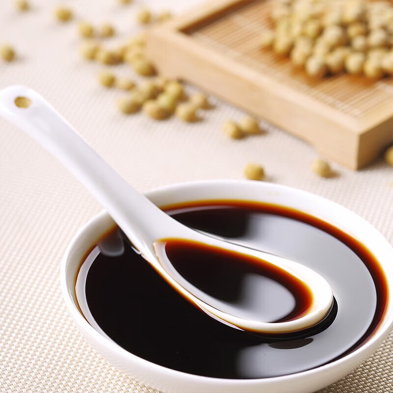 鲁花调味品 零添加 炒菜家用 红烧酱油500ml