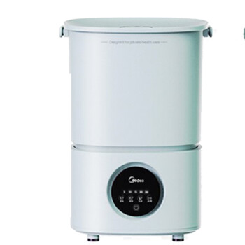 美的（Midea）分桶洗衣机 便携式洗内衣裤 迷你洗衣机 MFB15-31G 半自动家用 童婴换桶洗衣机