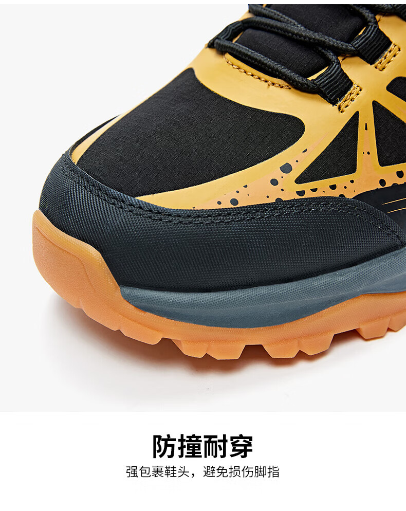 Jeep 吉普 登山鞋男 防水运动男鞋户外防寒保暖徒步鞋 2608 桔黄 45码