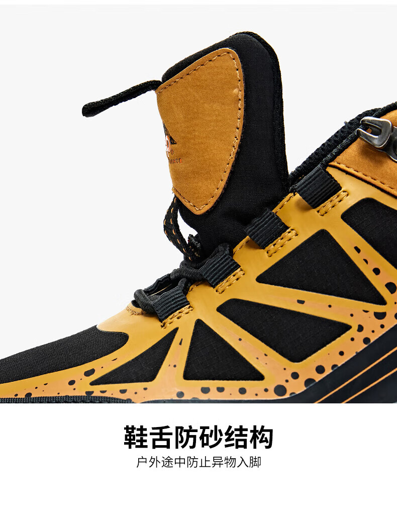 Jeep 吉普 登山鞋男 防水运动男鞋户外防寒保暖徒步鞋 2608 桔黄 45码