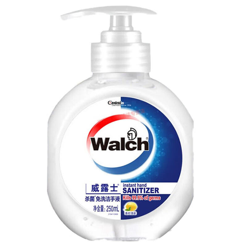 威露士杀菌洗手液 免洗凝胶搓手液 柠檬250ml