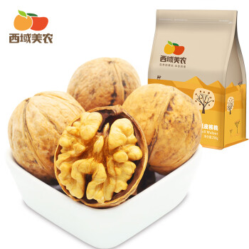 西域美农 纸皮核桃250g*2袋 坚果零食
