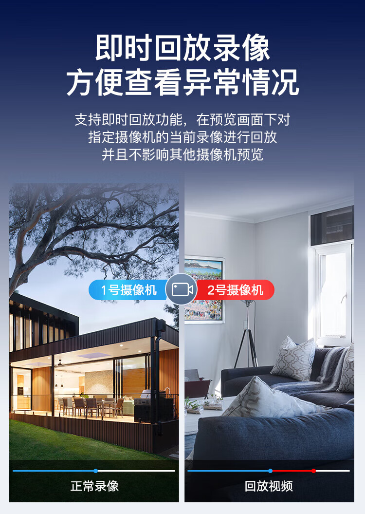海康威视网络监控硬盘录像机8路4盘位4K高清NVR支持8T硬盘H.265解码DS-7908N-R4