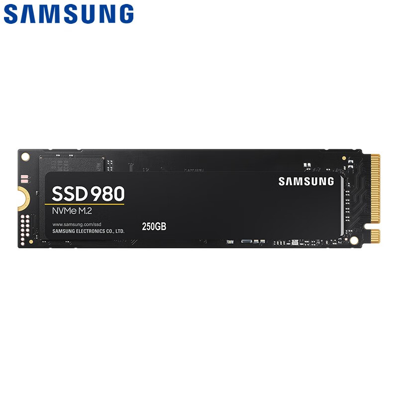 三星（SAMSUNG） 250GB SSD固态硬盘 M.2接口(NVMe协议) 980（MZ-V8V250BW）