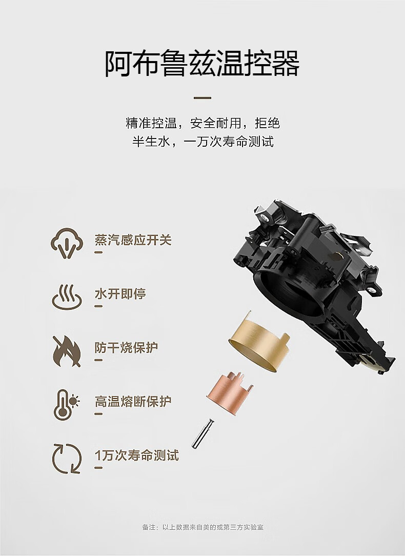 美的（Midea）电水壶/热水瓶家用 1.7L 烧水壶 PJ17A01 双钢防烫防干烧 热水壶304不锈钢开水壶