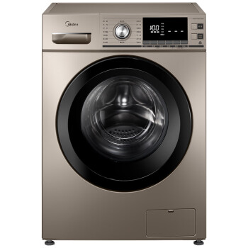 Midea 美的全自动洗衣机 8公斤大容量 洗脱一体 95°筒自洁家用 MG80-1431DG