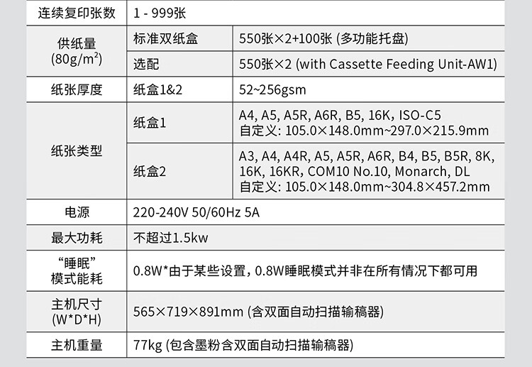 Canon佳能iRc3830 A3彩色激光数码复合机（双面打印 复印 扫描+工作台）【30页/分钟】双纸盒 上门安装