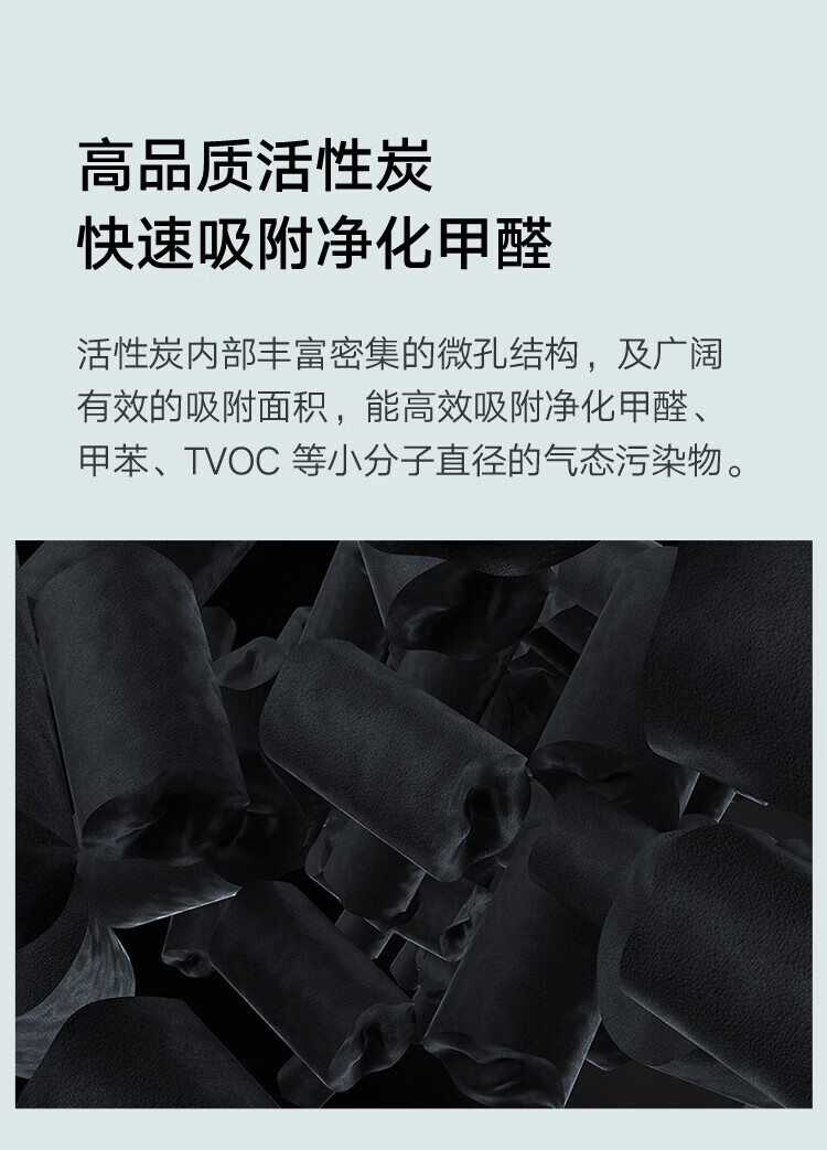 米家 循环风空气净化器滤芯 家用除甲醛除菌除烟味除过敏源 适用米家循环风空气净化器