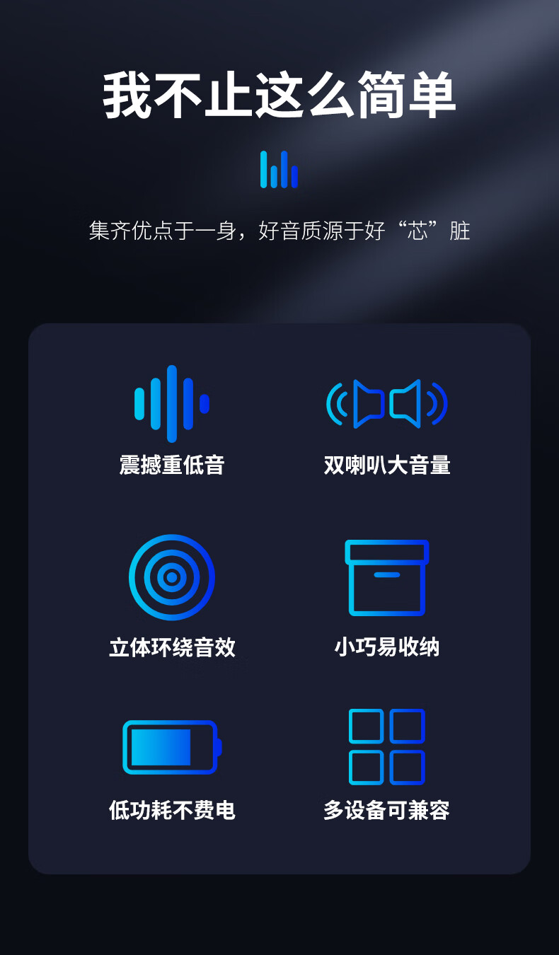 纽曼(Newsmy)BT55音响 电脑音箱有线迷你小型USB多媒体笔记本电脑桌面家用台式机低音炮 黑色