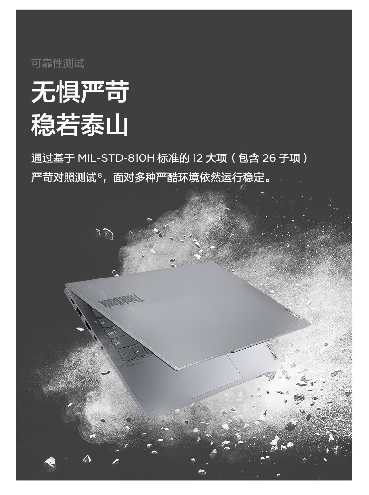 联想ThinkPad ThinkBook 14+ 14英寸高性能轻薄笔记本 R7-7735H/16G/512G/UMA/2.8K/90Hz