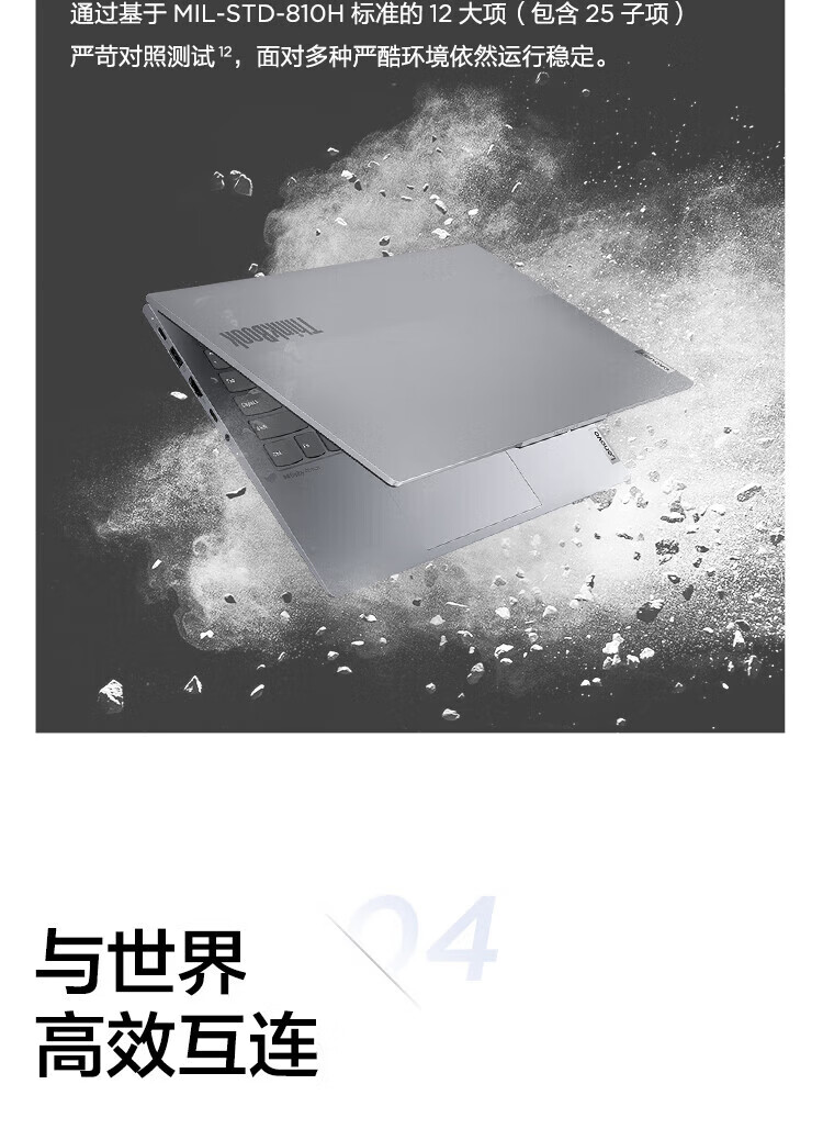 联想ThinkPad ThinkBook 14+ 14英寸高性能轻薄笔记本 R7-7735H/16G/512G/UMA/2.8K/90Hz