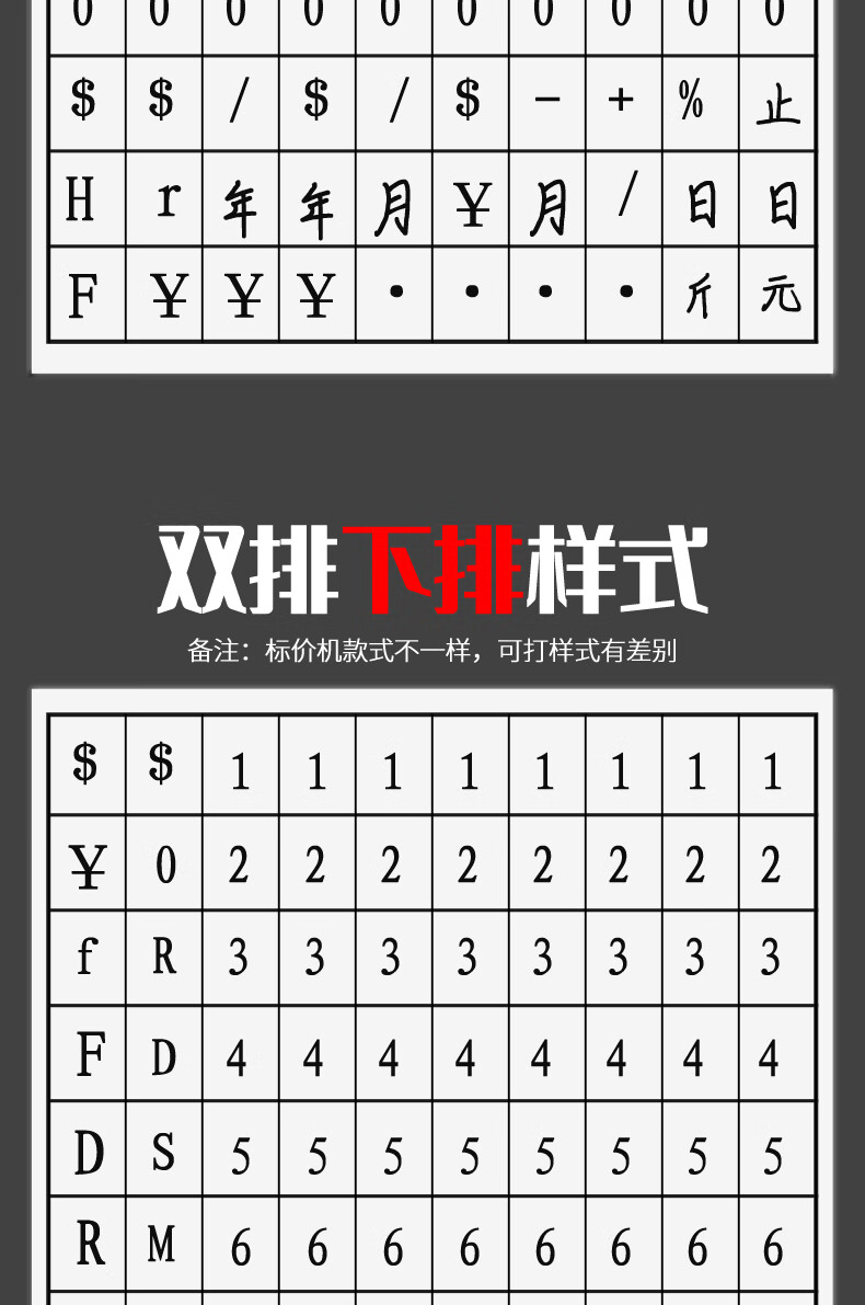 晨光(M&G)打码器 标价机 价格全自动 手动打码枪 小店 手持油墨 小型日期 打价器 标价纸 普惠单排 AYZ975A1