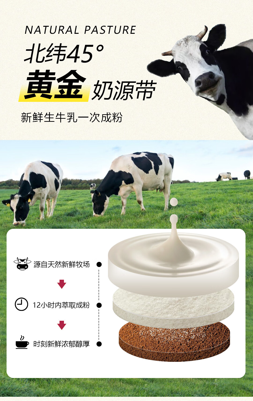 景兰（JINGLAN）红款 15 条 225 克原味白咖啡袋装云南速溶咖啡
