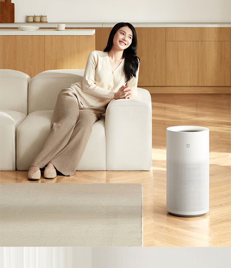 小米无雾加湿器2 卧室家用办公室/600ml/h大雾量大容量大面积/纯净式蒸发轻音上加水智能互联