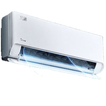 美的(Midea)空调大1匹新一级能效 冷暖 0.5度 KFR-26GW/N8MJC1A 智控温壁挂式空调挂机