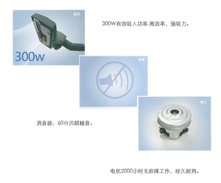莱克（LEXY）干干式吸尘器 商用大吸力多功能低噪桶式吸尘器 VC-CD2001