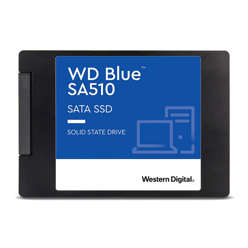西部数据（WD）SA510蓝盘系列WDS500G3B0A固态硬盘500G/SATA3.0