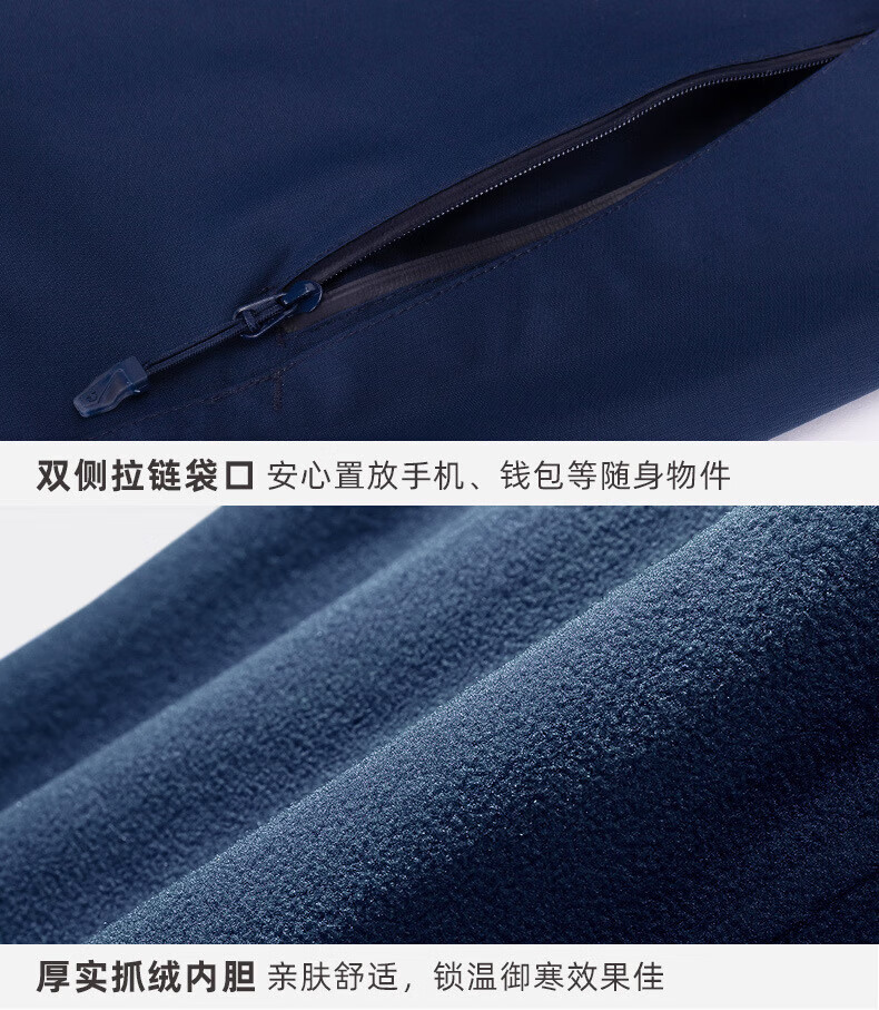 CAMEL 骆驼秋冬新款滑雪服三合一抓绒情侣款户外冲锋衣裤 V1W118258 女药紫红L
