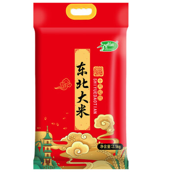 十月稻田东北大米2.5kg