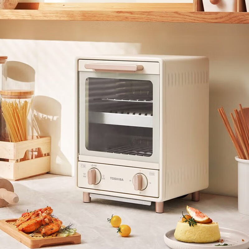 Midea（美的）电烤箱 家用小型烤箱日式烘培双层烤位9升家用多功能全自动ET-VD7090