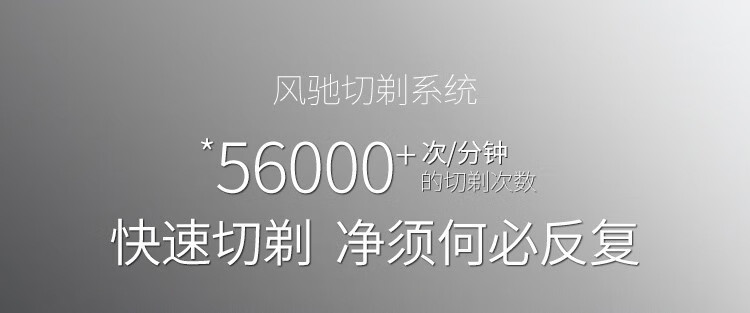 飞利浦（PHILIPS） 男士剃须刀电动 全身防水净剃胡须刀 S1213小旋风升级款
