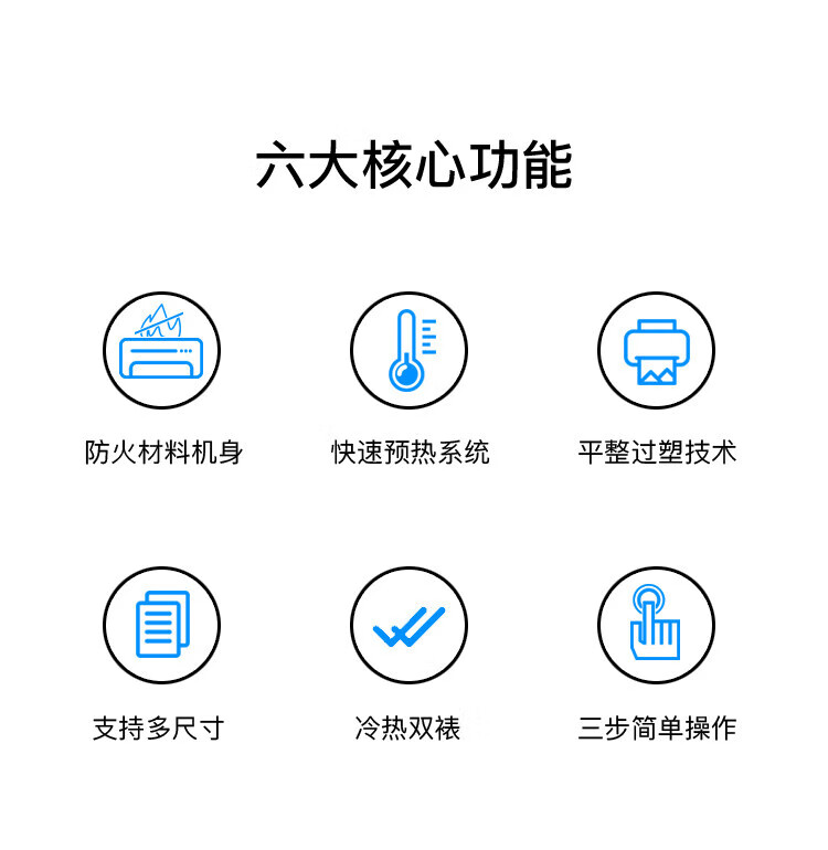 歌派（GEPAD）GP-S4塑封机 办公家用A4文件照片菜单过胶机 冷裱/热裱覆膜机 封装机 塑料壳不可调温