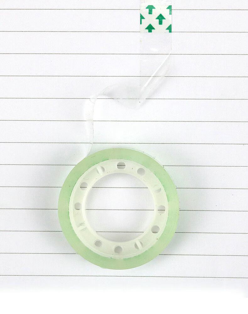 晨光(M&G)透明胶带 高透易撕小胶带 学生手工胶布 8mm*20Y 12卷 AJD97369