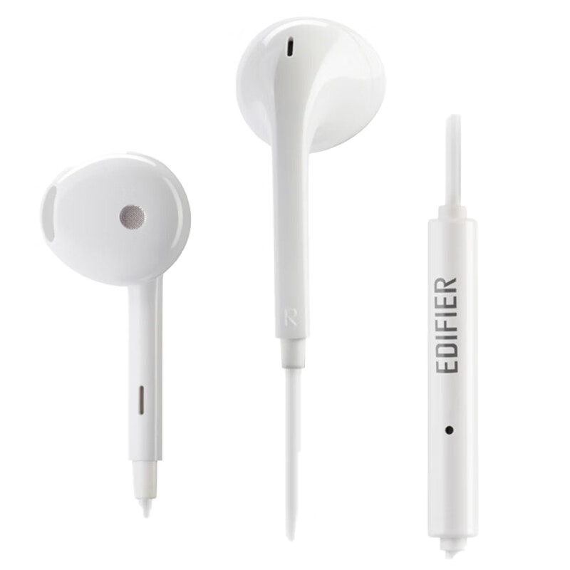 漫步者 (EDIFIER) H180Plus 半入耳式有线耳机 音乐耳机 电脑笔记本手机适用 EDF280014