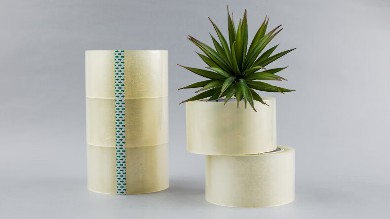 晨光(M&G)封箱胶带普惠普透60mm*100y 打包封箱胶布 办公用品 5卷/筒 AJD95790