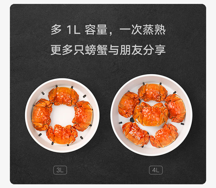 小米饭煲Pro智能电饭煲4L 新一代微压IH OLED智显小黑屏 NFC闪联 米饭软硬可调IOT多用途锅