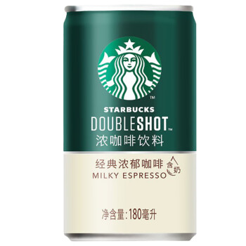 星巴克星倍醇罐装咖啡饮料（180ml*24经典浓郁）