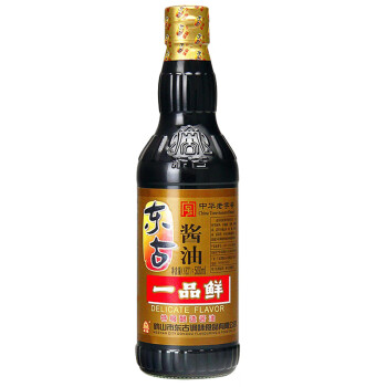 东古特级酿造 酱油一品鲜500ml+金标蚝油680ml瓶 2瓶
