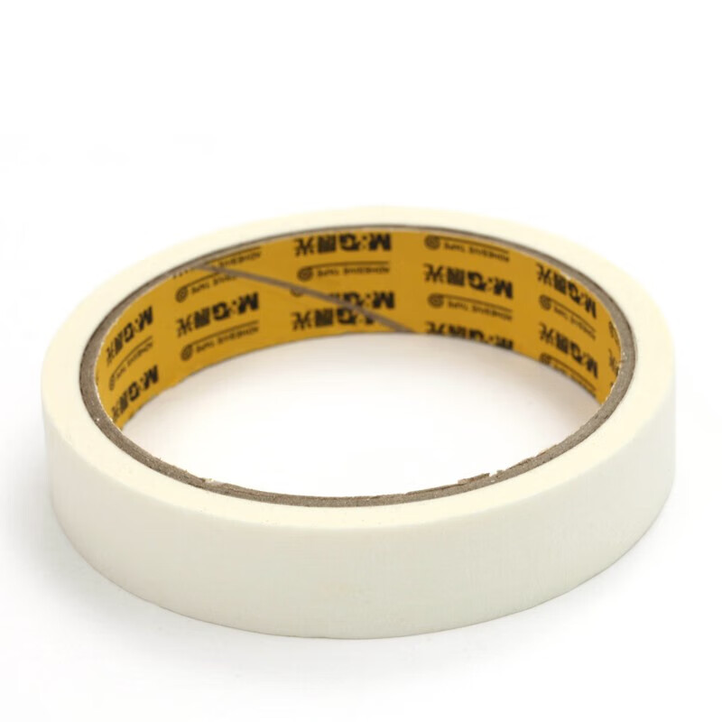 晨光(M&G)办公文具美纹纸胶带 装修遮蔽纸胶带 无痕纸贴膜纸 18mm*15y 10卷装 AJD97355