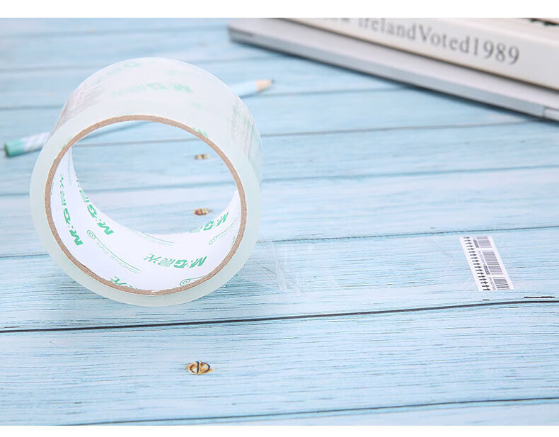 晨光(M&G)普惠普透封箱胶带 透明封箱胶带 打包胶带 宽胶布 48mm*40y*45um 6卷/筒? AJD95782