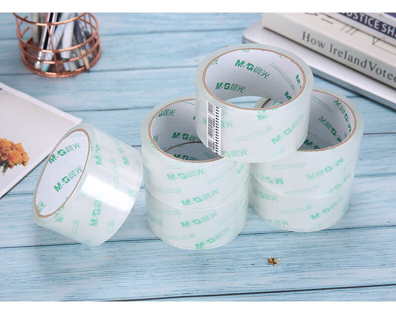 晨光(M&G)普惠普透封箱胶带 透明封箱胶带 打包胶带 宽胶布 48mm*40y*45um 6卷/筒? AJD95782
