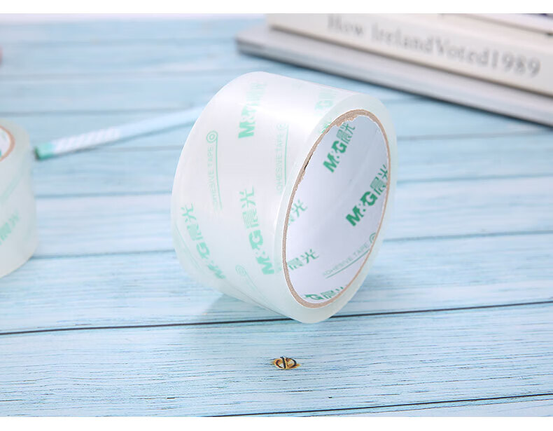 晨光(M&G)普惠普透封箱胶带 透明封箱胶带 打包胶带 宽胶布 48mm*40y*45um 6卷/筒? AJD95782