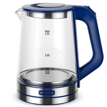 韩国现代（HYUDNAI）电热水壶家用电水壶自动断电防干烧 烧水壶 QC-SH1827A