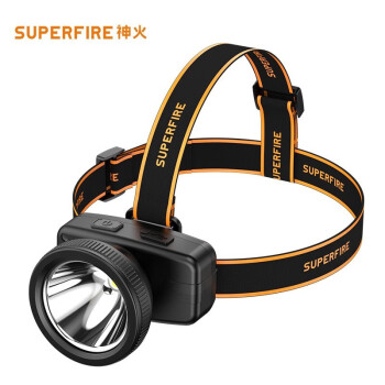 神火（SupFire）强光远射头灯变焦充电式 LED 头戴式探照 HL55-S