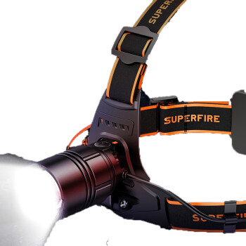 神火（SupFire）头灯20W强光远射LED可充电头戴式矿工夜钓 赶海灯大功率 露营防水应急  HL08