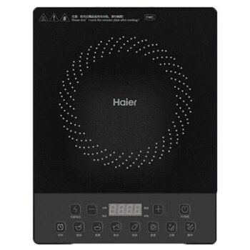 海尔（Haier）电磁炉 2100W大功率 按键调节耐用面板 家用电磁灶火锅炉C21-CK36